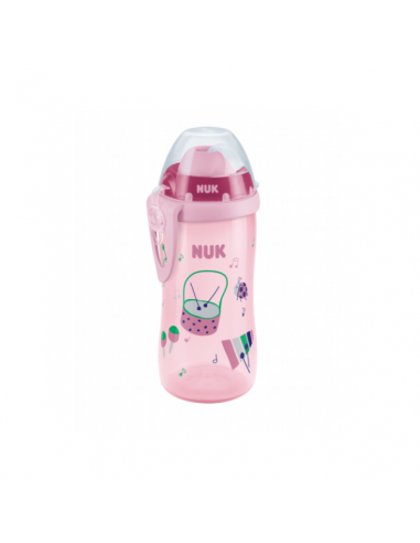 NUK Flexi Cup cu pai moale 300 ml, 12+ luni