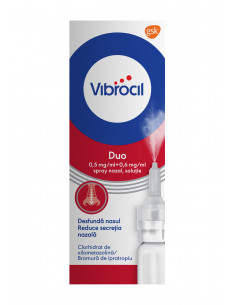 Vibrocil Duo spr naz-sol 10ml, Glaxosmithkline Anglia