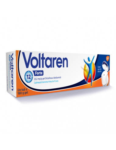 Voltaren Forte 23,2mg/g, 180g, Glaxosmithkline Anglia