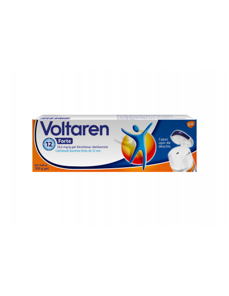 Voltaren Forte 23,2mg/g gel flip top, 100 g, Glaxosmithkline Anglia