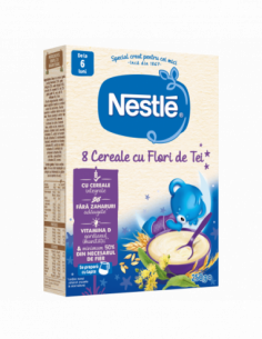 Cereale somn usor 8 cereale cu flori de tei, 250g, Nestle
