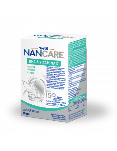 Nancare DHA & vitamina D, 10 ml, Nestle