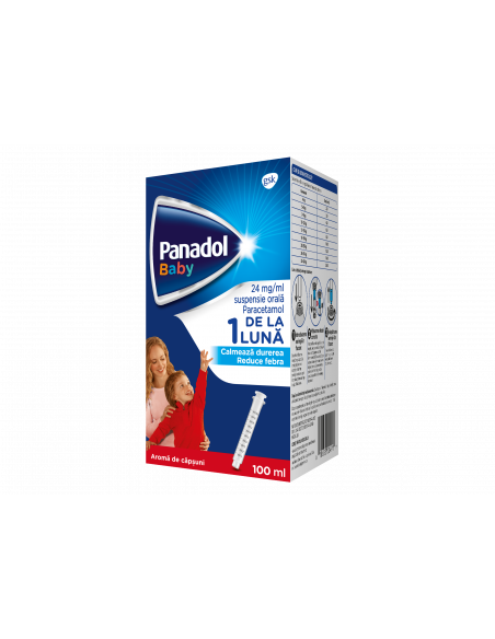 Panadol Baby 120mg/5ml, 100ml, Glaxosmithkline Anglia