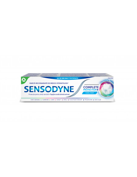 Sensodyne pasta dinti complete protection plus cool mint, 75ml, GLAXOSMITHKLINE ANGLIA