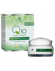 Crema antirid zi Q10ceai verde 50ml
