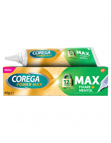 Corega Max Fixare + Mentol, 40 g,...