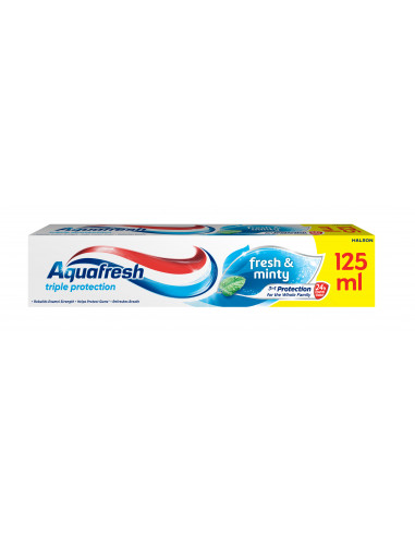 Aquafresh pasta de dinti Fresh & Minty, 125ml,...