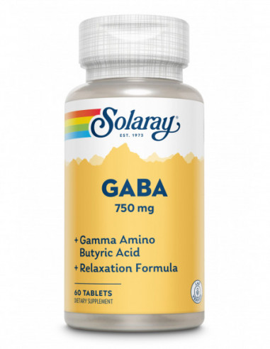 GABA 750 mg, 60 tablete, Secom