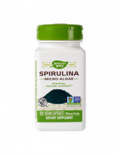 Spirulina micro-alge, 100 capsule, Secom
