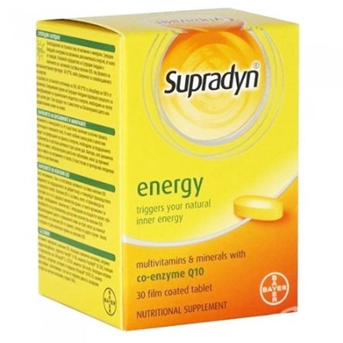 Supradyn energy CoQ10, 30 cpr, Bayer