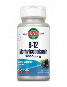 Methylcobalamine 5000 mcg, 60 comprimate pentru supt, Secom
