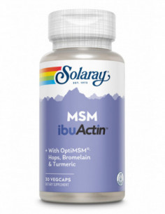 MSM Ibu Actin, 30 de capsule vegetale, Secom