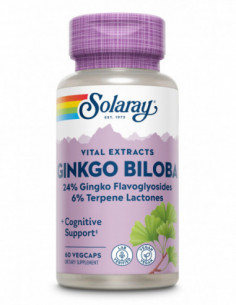 Ginkgo biloba 60 mg, 60 capsule, Secom