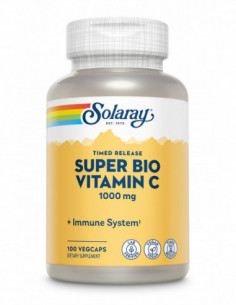 Solaray Super Bio C Buffered Vitamin C – 100 capsule...