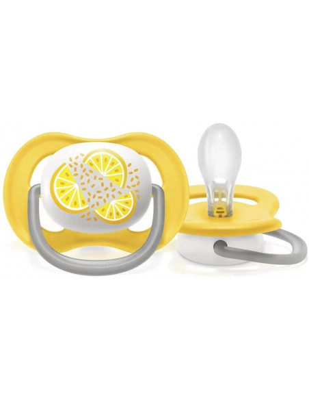 Set 2 suzete ultra air neutru, 6-18 luni, Philips Avent