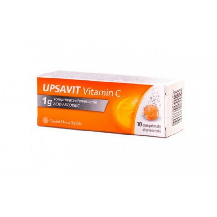 Upsavit vitamina C 1g x 10cpr eff, Bristol-Myers
