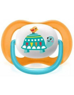 Set 2 suzete ultra air verde/portocaliu, 6-18 luni,... 2