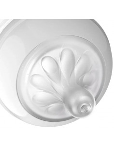 Set 2 tetine natural cu debit lent, 1 luna+, Philips Avent 2