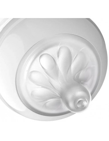 Set 2 tetine Natural cu debit mediu, 3 luni+,...