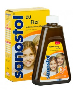 Sanostol sirop cu fier x 230ml