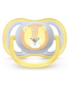 Set 2 suzete ultra air albastru/galben, 0-6 luni, Philips... 2