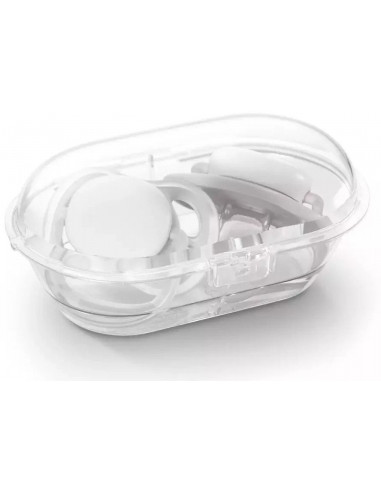 Set 2 suzete ultra air albastru/galben, 0-6...