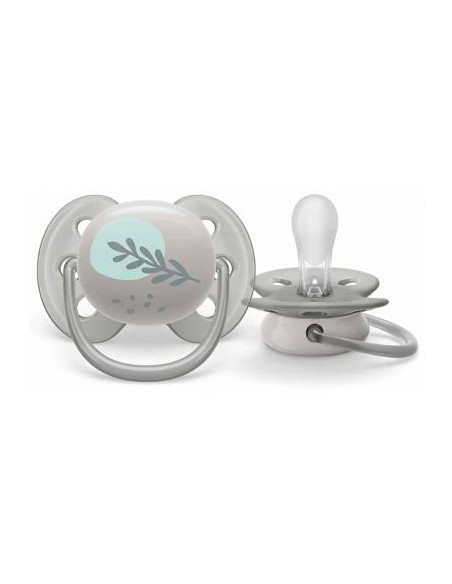 Set 2 suzete ultra soft bird, 6-18 luni, Philips Avent