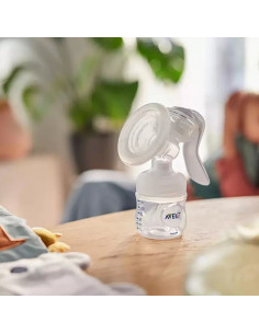 Pompa alaptare manuala + recipient de stocare, Philips Avent 2