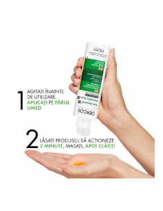 Vichy dercos 2in1 sampon si balsam antimatreata, 390ml,...