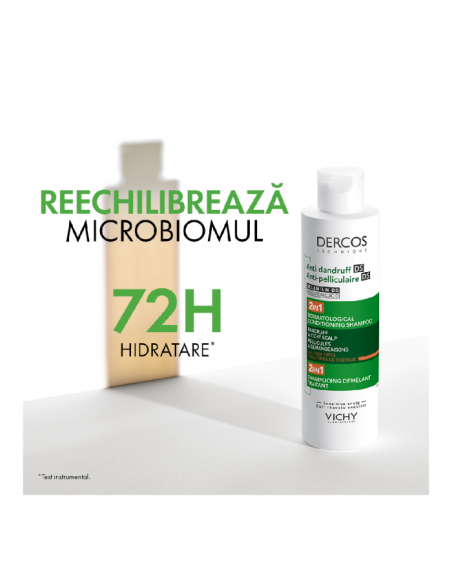 Vichy dercos 2in1 sampon si balsam antimatreata, 390ml, LA ROCHE-POSAY LABORAT FRANCE