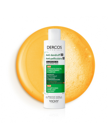 Vichy dercos 2in1 sampon si balsam antimatreata, 390ml, LA ROCHE-POSAY LABORAT FRANCE