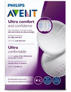 Tampoane pentru san, 24 bucati, Philips Avent