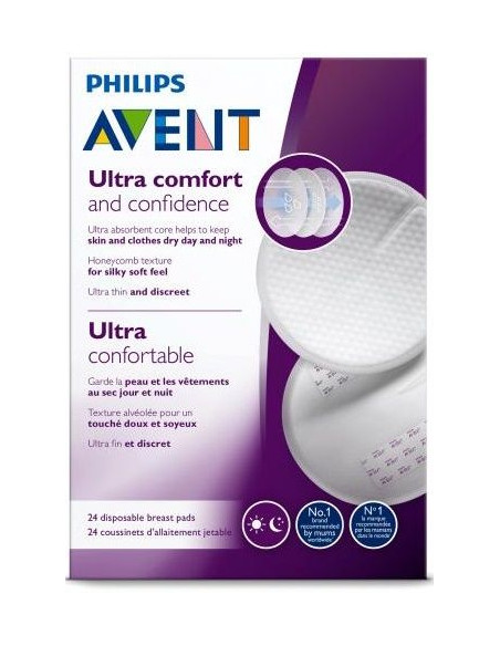 Tampoane pentru san, 24 bucati, Philips Avent