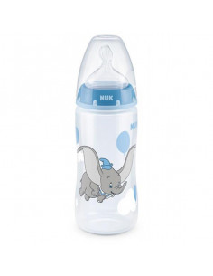 Biberon FC+ Disney Dumbo cu tetina de silicon, 6-18luni,...