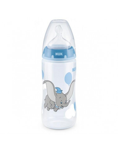 Biberon FC+ Disney Dumbo cu tetina de silicon, 6-18luni, 300ml, NUK BABY PRODUCT GmbH