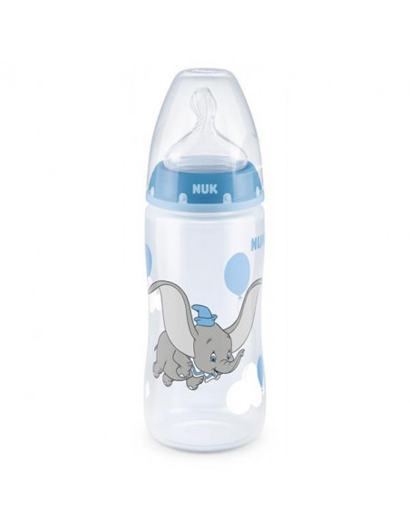 Biberon FC+ Disney Dumbo cu tetina de silicon, 6-18luni, 300ml, NUK BABY PRODUCT GmbH