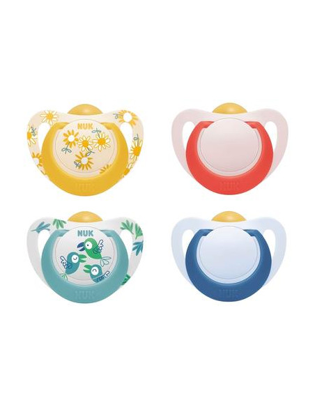 Suzeta Star, 6-18 luni, 2 bucati, NUK BABY PRODUCT GmbH