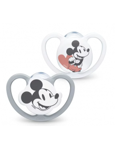 Suzeta Space Disney Mickey din silicon M2, 6-18 luni, 2...
