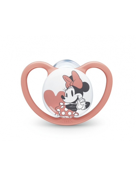 Suzeta Space Disney Mickey din silicon M1, 0-6 luni, 1 bucata, NUK BABY PRODUCT GmbH