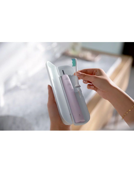 Periuta de dinti electrica 2100 Series Roz, Philips Sonicare