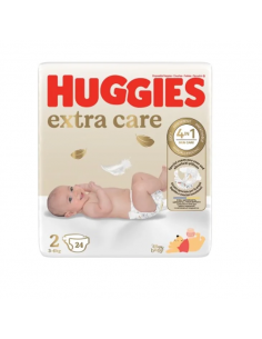 Huggies scutece extra care nr. 2, 24 bucati, KIMBERLY...