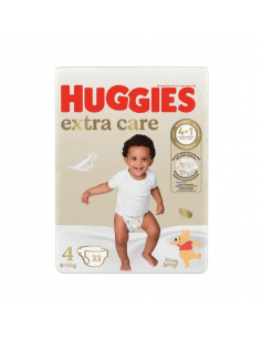 Huggies scutece extra care nr. 4, 33 bucati, KIMBERLY...