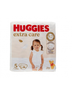 Huggies scutece extra care nr. 5, 28 bucati, KIMBERLY...
