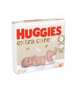 Huggies scutece extra care nr. 2, 82 bucati, KIMBERLY...