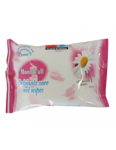 Monuk șervețele umede intime, 20 bucăți, Monuk