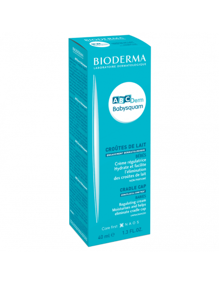 ABCderm Babysquam crema tratament pentru scuame, 40 ml, Bioderma