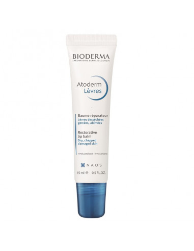 Atoderm balsam buze, 15 ml, Bioderma
