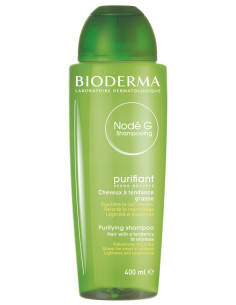 Node G sampon purifiant pentru par gras, 400 ml, Bioderma