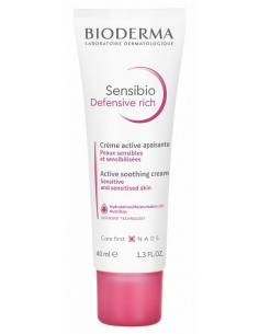 Sensibio defensive rich crema calmanta, 40ml, Bioderma 2