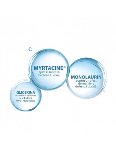 Ducray Keracnyl gel de curatare anti-acnee, 400...